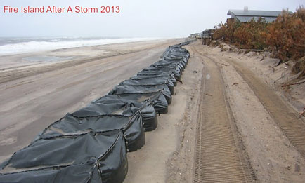 Coastal flood barriers