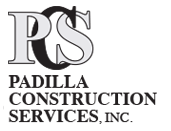 Padilla Construction Services logo
